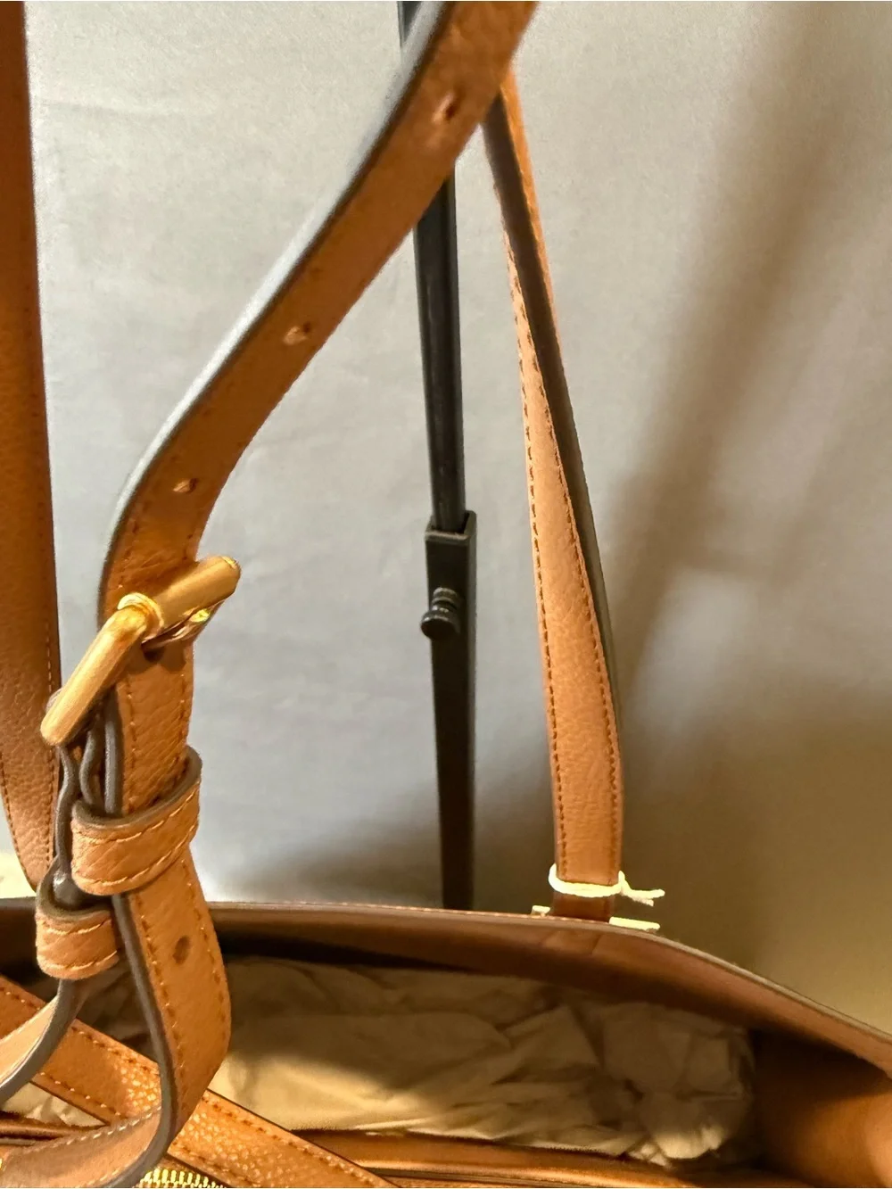 Tory Burch pebbled leather
